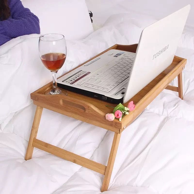 Bamboo Bed Table Tray, Portable Bed Coffee Table, Simple Durable Folding Table, Portable Picnic Folding Desk, Bamboo Storage Collapsible Mesas Table Bamboo Bed Table Tray, Portable Bed Coffee Table, Simple Durable Folding Table, Portable Picnic Folding Desk, Bamboo Storage Collapsible Mesas Table